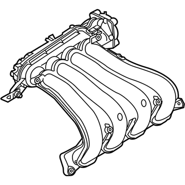 Chevrolet City Express Intake Manifold - 19318376
