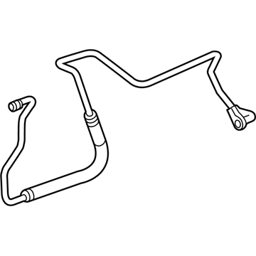 GMC Terrain Automatic Transmission Oil Cooler Line - 84287643