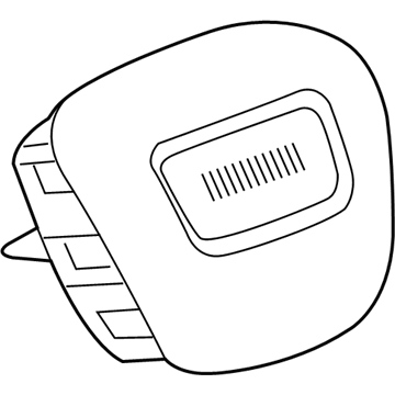 GM 84898026 Airbag Assembly, Strg Whl *Black