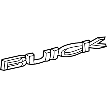 Buick Emblem - 39123812