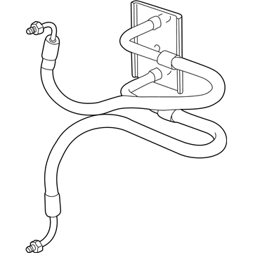 2003 Saturn LW300 Cooling Hose - 90578229