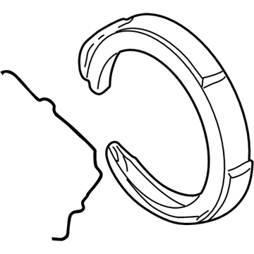 2003 Pontiac Aztek Brake Shoe - 18044585
