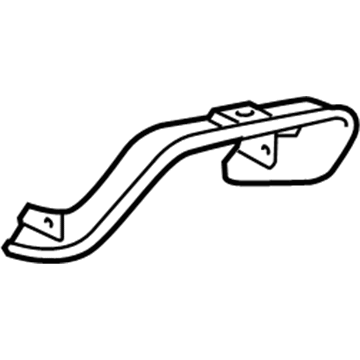 2012 Chevrolet Camaro Exhaust Heat Shield - 20957052