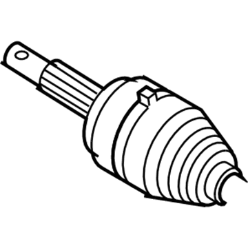 Chevrolet City Express CV Joint - 19317041