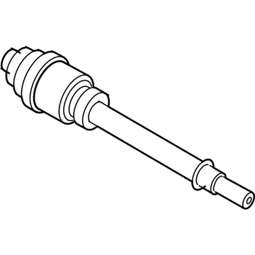Chevrolet City Express CV Joint - 19317738