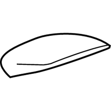 GM 23235040 Hood Assembly, Instrument Panel Instrument Cluster *Black