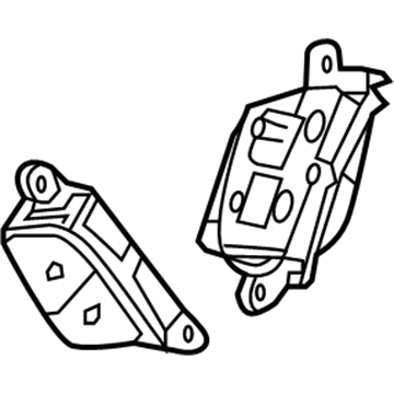 GM 23347580 Switch Assembly, Radio Control *Black