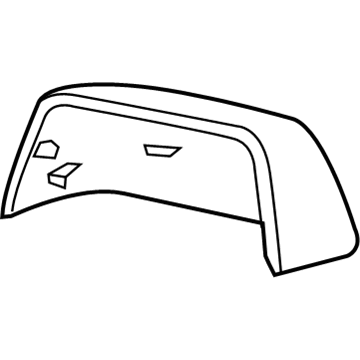 2020 Cadillac Escalade Mirror Cover - 23463315
