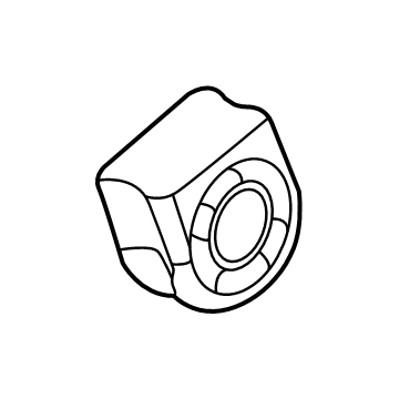 2023 GMC Sierra Sway Bar Bushing - 84453009