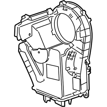 GM 15920868 Case, Auxiliary A/C Evaporator & Blower