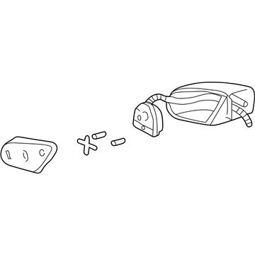 1997 Chevrolet Camaro Side View Mirrors - 10279332
