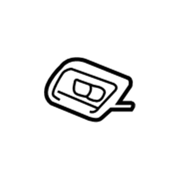 GM 10344043 Bezel, Information Center Telltale *Ebony 10344043 GM Bezel, Information Center Telltale *Ebony Illustration 1 of 1