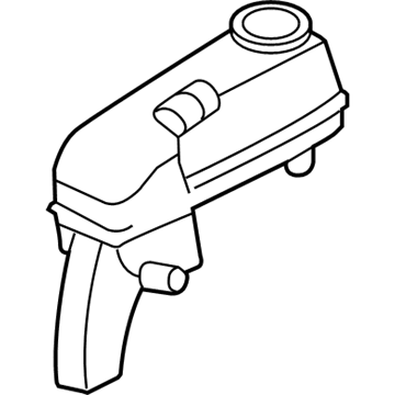 22605500 GM Radiator Surge Tank Illustration 1 of 1