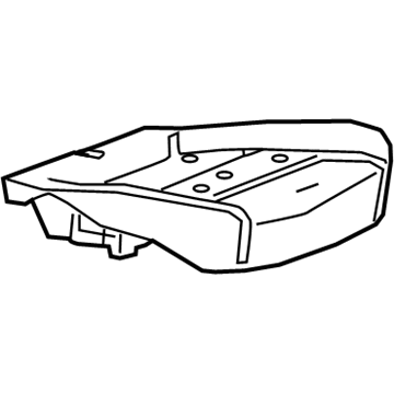GMC Sierra Seat Cushion Pad - 84552598