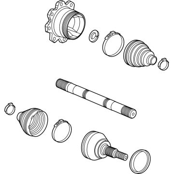 GM Axle Shaft - 86506639