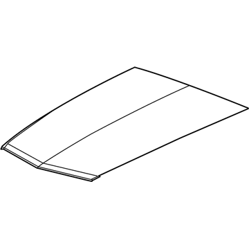 GM 23360470 Decal, Hood *Black
