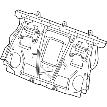 GM 84088995 Panel Assembly, R/Seat Bk Body