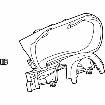 2023 Chevrolet Trailblazer Steering Column Cover - 42720953
