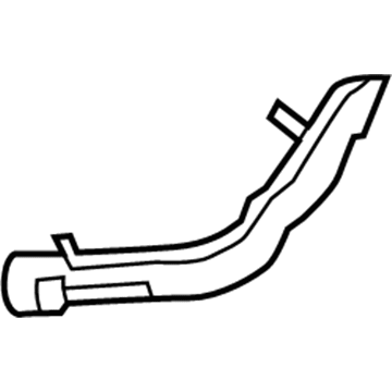 GM 10310999 Side Window Defogger Outlet Duct 10310999 GM Side Window Defogger Outlet Duct Illustration 1 of 1