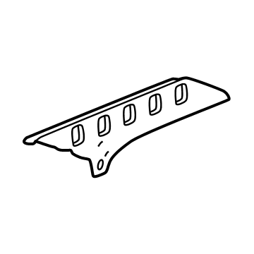 2023 Chevrolet Colorado Door Moldings - 84838094