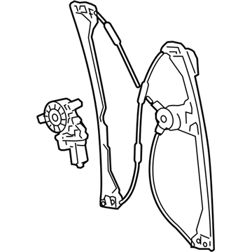 Buick LaCrosse Window Regulator - 84568359