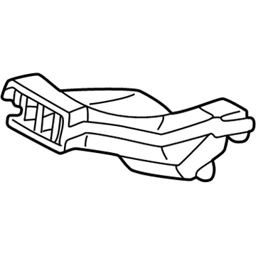 10293194 GM Duct Assembly, Floor Air Outlet *Block Illustration 1 of 1