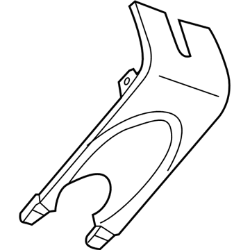 GM 23316901 Insert, Windshield Multifunction Sensor Mount Bracket Cover *Black
