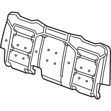2024 Chevrolet Silverado EV Seat Cushion Pad - 84460300