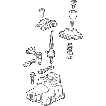 GM 55496169 Control Assembly, Manual Transmission (W/O Shift Knob & Boot