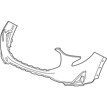 2021 GMC Terrain Bumper - 84418527