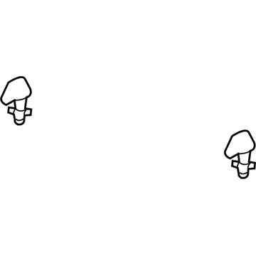 25976024 GM Windshield Washer Nozzle Assembly Illustration 1 of 1