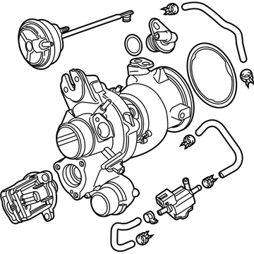 GM Turbocharger - 25206073