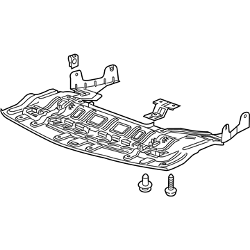 GM Underbody Splash Shield - 42371767