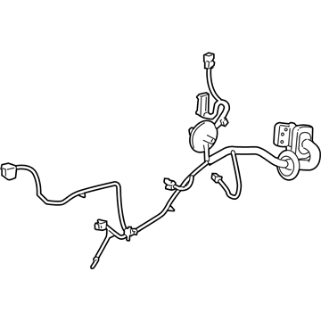 GM 42672878 Front Door Wiring Harness Assembly 42672878 GM Front Door Wiring Harness Assembly Illustration 1 of 1