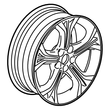 2019 Chevrolet Cruze Spare Wheel - 42500291