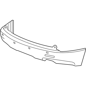 2012 GMC Acadia Bumper - 25992291