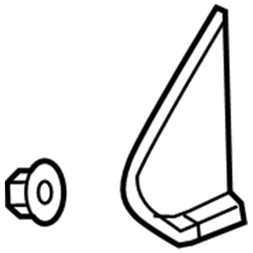 GM 42650659 Applique Assembly, Body Si Upr Frt