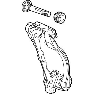 2022 Chevrolet Silverado Brake Caliper Bracket - 84998797