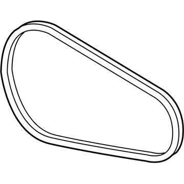 12643219 GM Belt, A/C Compressor Illustration 1 of 1