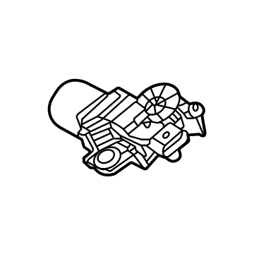 2023 Chevrolet Colorado Wiper Motor - 84974750