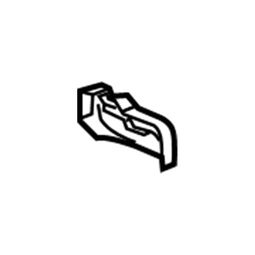 GM 23204163 Cover, Front Seat Adjuster Rear Finish *Cocoa