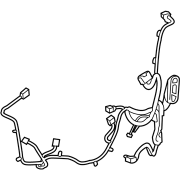 84984682 - Genuine GM HARNESS ASM-FRT S/D DR LK & P/W & O/S RR