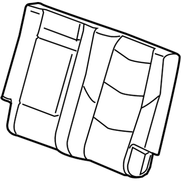 GM 84532757 COVER ASM-R/SEAT BK *VECCHIO BASEV