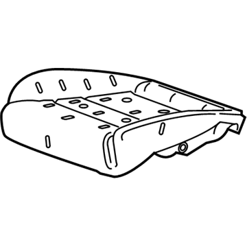 2024 Cadillac XT4 Seat Cushion Pad - 84541640