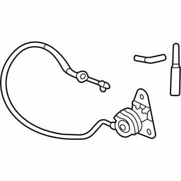 2021 Chevrolet Corvette Door Lock Cylinder - 85511550