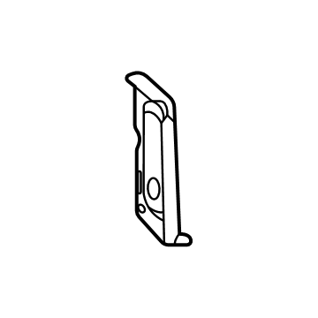 GM 84543103 Reinforcement, F/Cmpt Frt S/Rl
