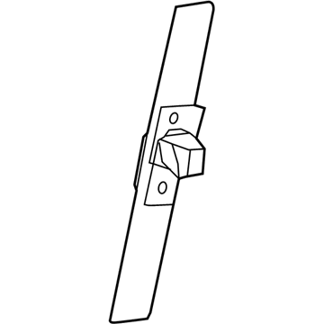 GM 23386176 Cover Assembly, Front Seat Belt Adjuster *Neutral
