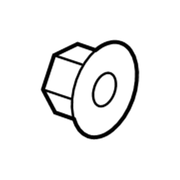 GM 19318023 NUT,A/C CMPR HOSE BRKT