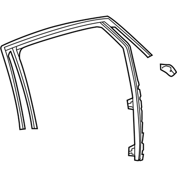 2017 Cadillac XTS Door Seal - 84439976