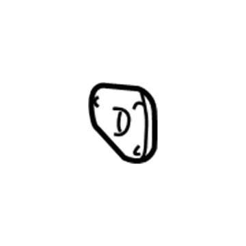 1996 Chevrolet S10 Exhaust Flange Gasket - 15982036